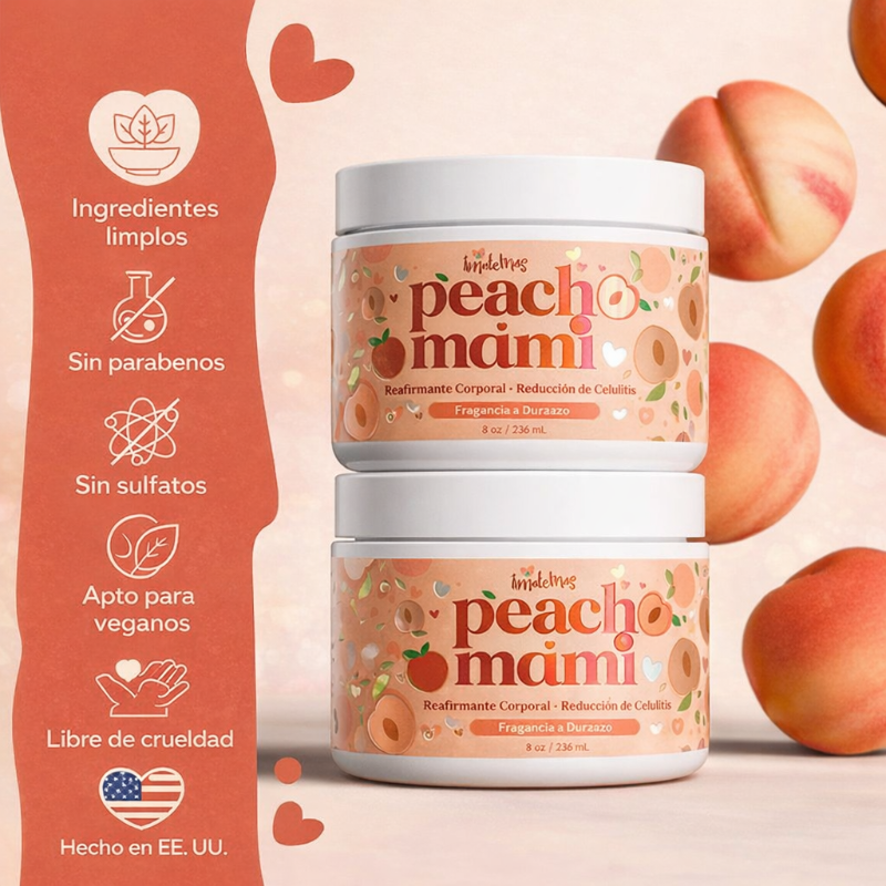 Peach Mami — Dale a tu piel una apariencia más firme y suave 🍑