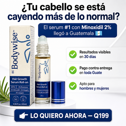 BodyWise™ | Roll-on Reactivador Capilar - Envio Gratis