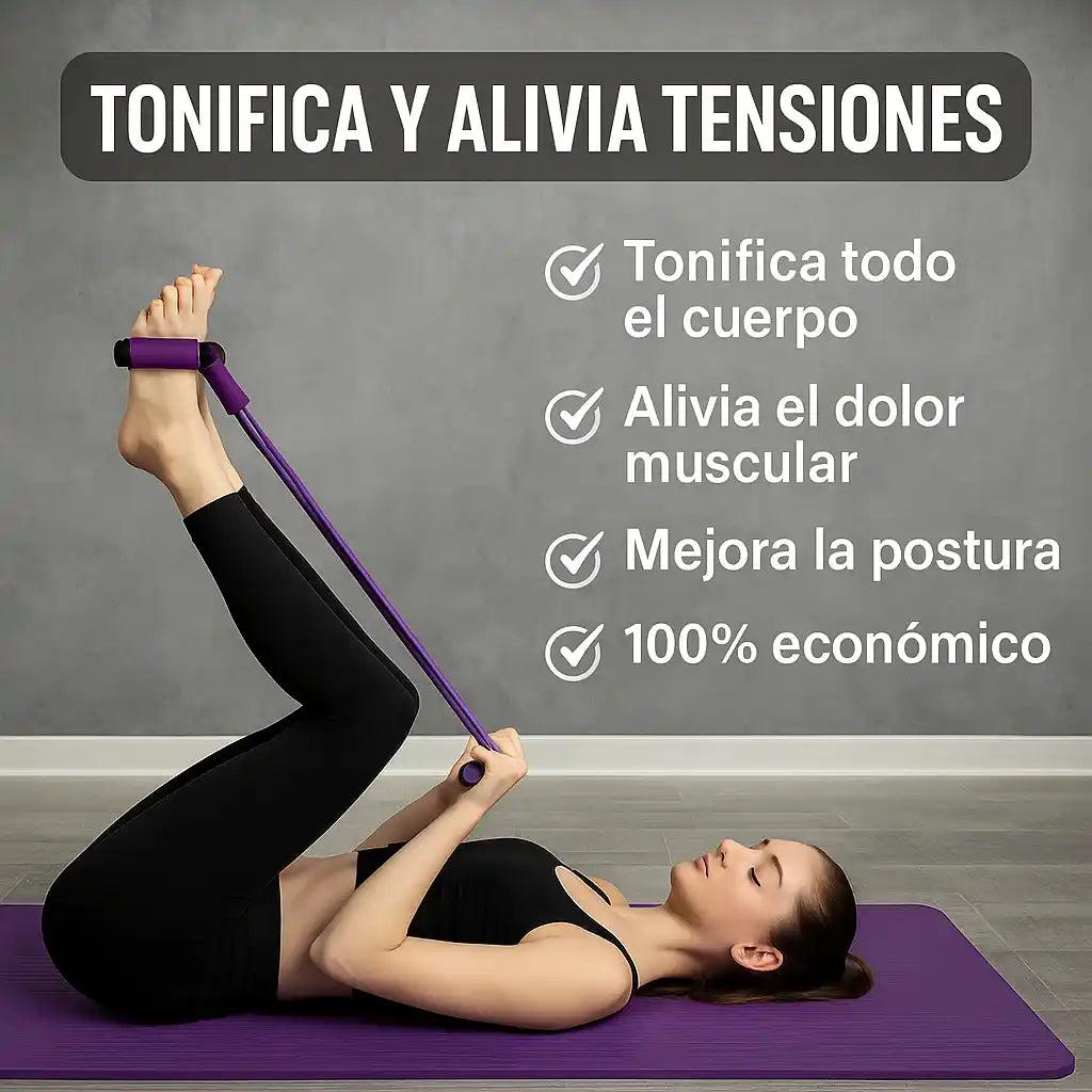 BANDA DE RESISTENCIA ELASTICA MULTIFUNCIONAL-Envio Gratis