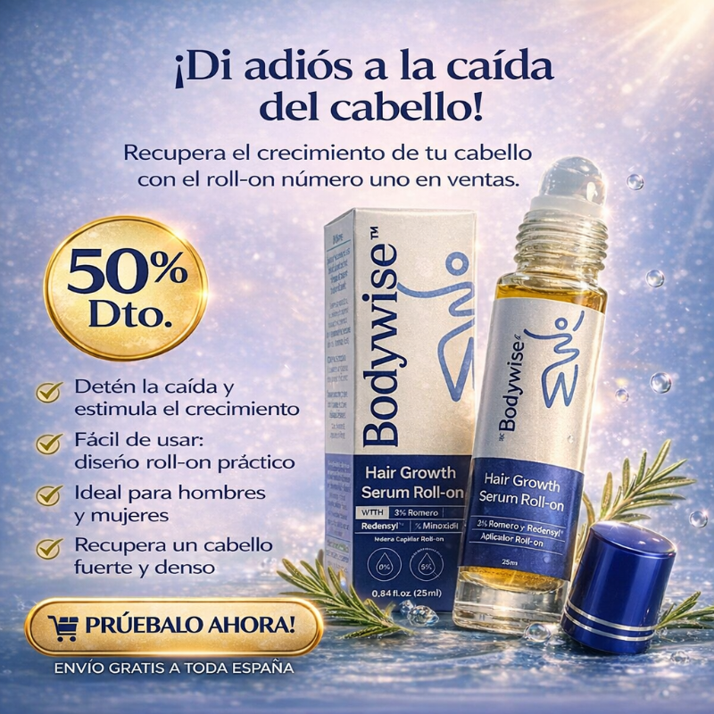BodyWise™ | Roll-on Reactivador Capilar - Envio Gratis