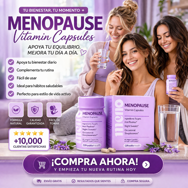 MENO - Menopausia Vitaminas en Cápsulas