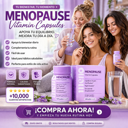 MENO - Menopausia Vitaminas en Cápsulas