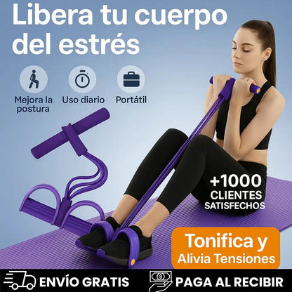 BANDA DE RESISTENCIA ELASTICA MULTIFUNCIONAL-Envio Gratis