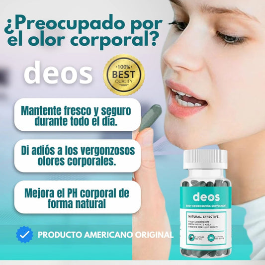 Deos Elimina Mal Olor 30 caps- Envío Gratis