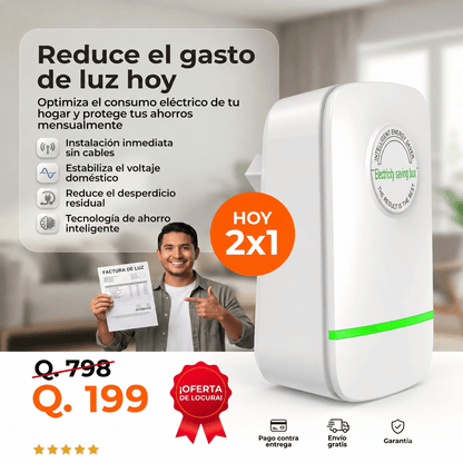 Dispositivo Inteligente de Ahorro de Energía + ENVÍO GRATIS!🔥