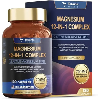 MAGNESIO 12 en 1 COMPLEX + Envio Gratis